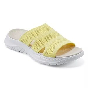 Easy Spirit Yellow Slide Sandals